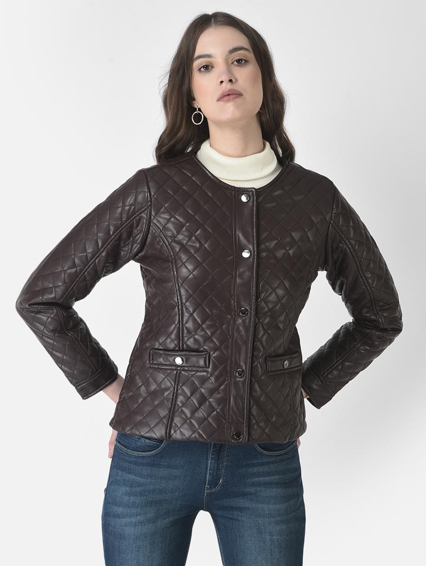 solids leatherette jacket - 19178461 - Zoom Image - 0