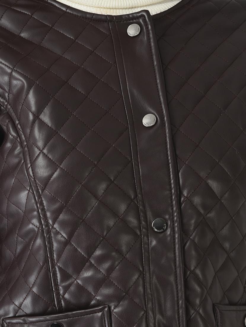 solids leatherette jacket - 19178461 - Standard Image - 5