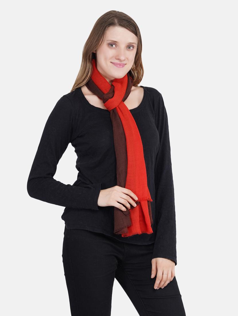 women's color block print stole - 19178484 - Zoom Image - 0