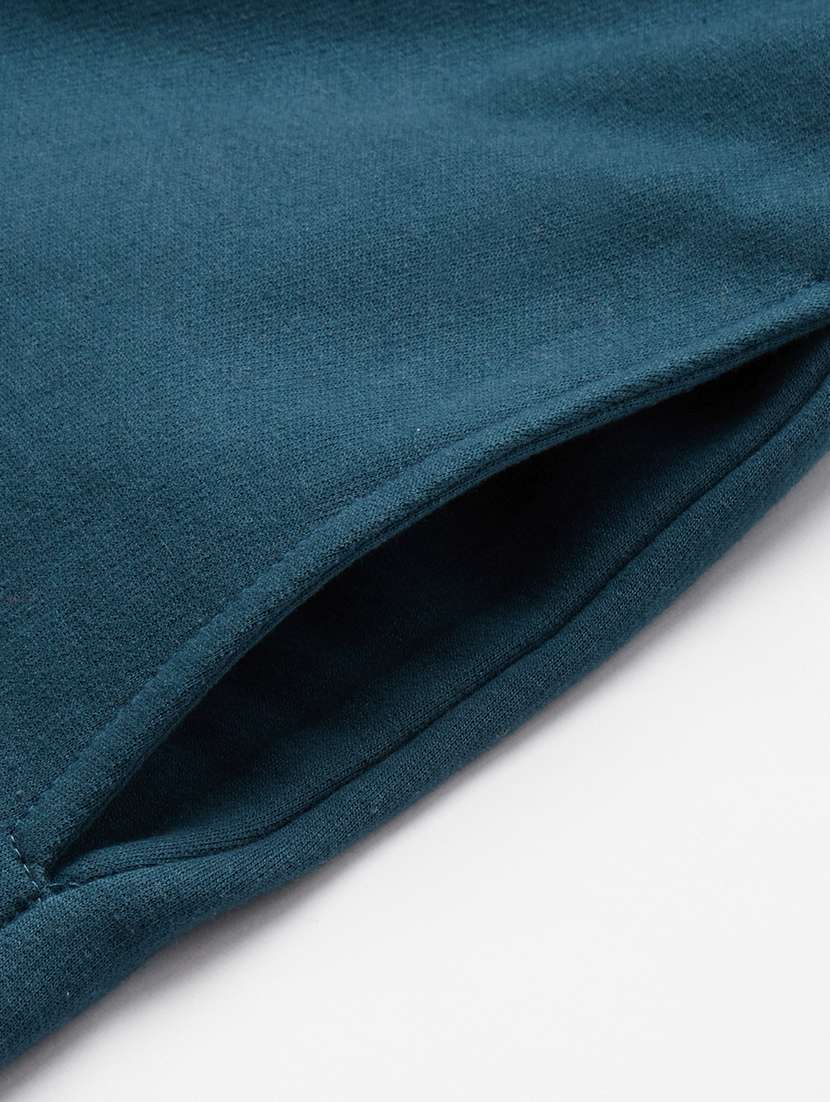hooded neck solid plus sweatshirt - 19178496 - Standard Image - 5