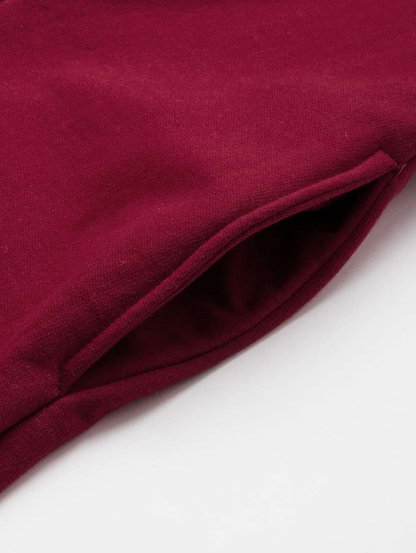 hooded neck solid plus sweatshirt - 19178498 -  Standard Image - 5