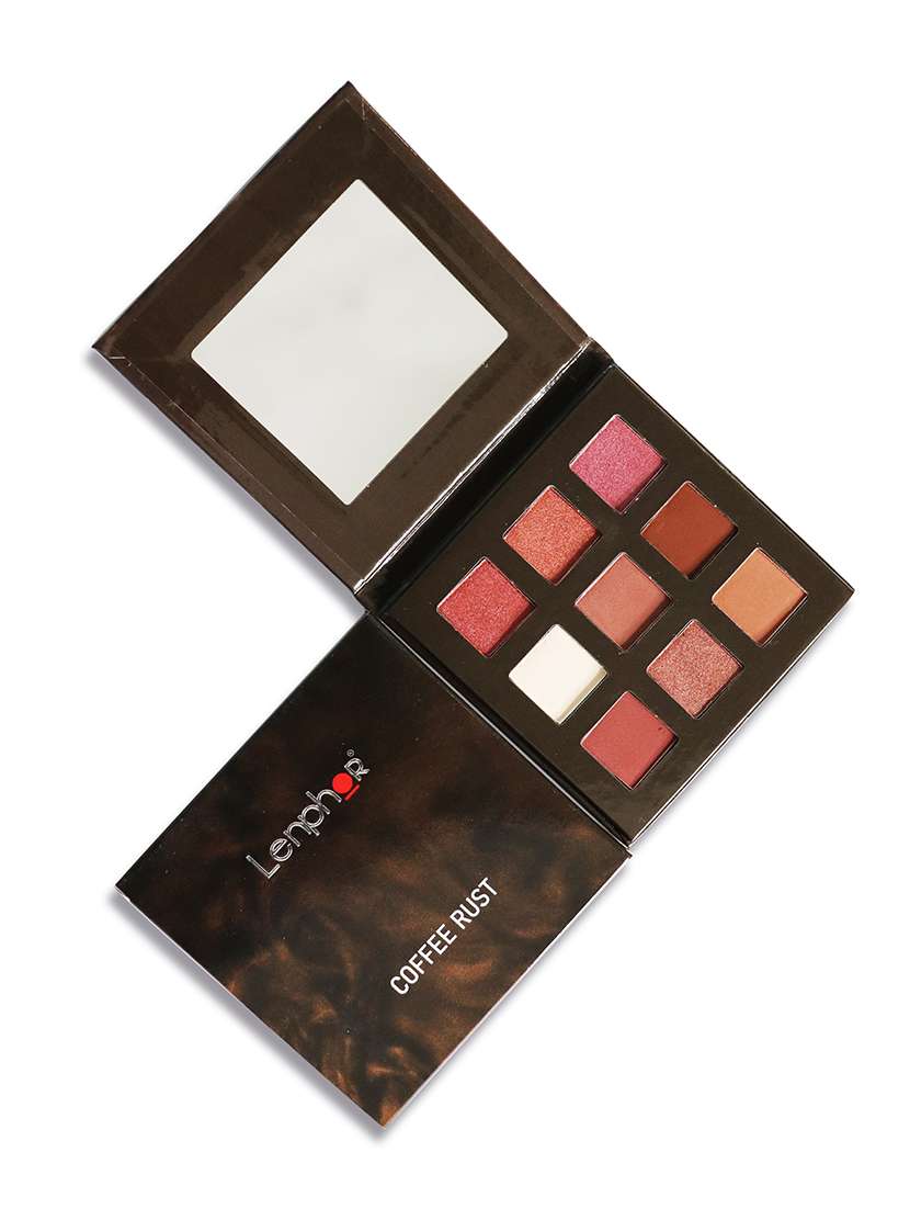Lenphor 9in1 Eye Shadow Palette Coffee Rust 02