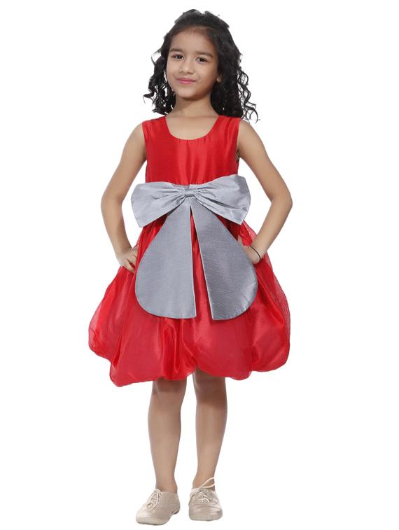 girls round neck sleeveless frock - 19178672 - Zoom Image - 0