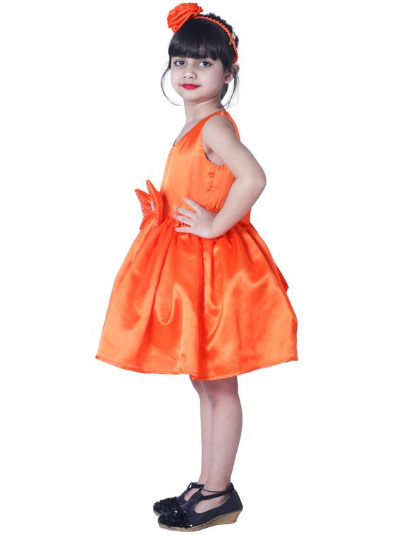 girls v neck sleeveless frock - 19178733 - Zoom Image - 0