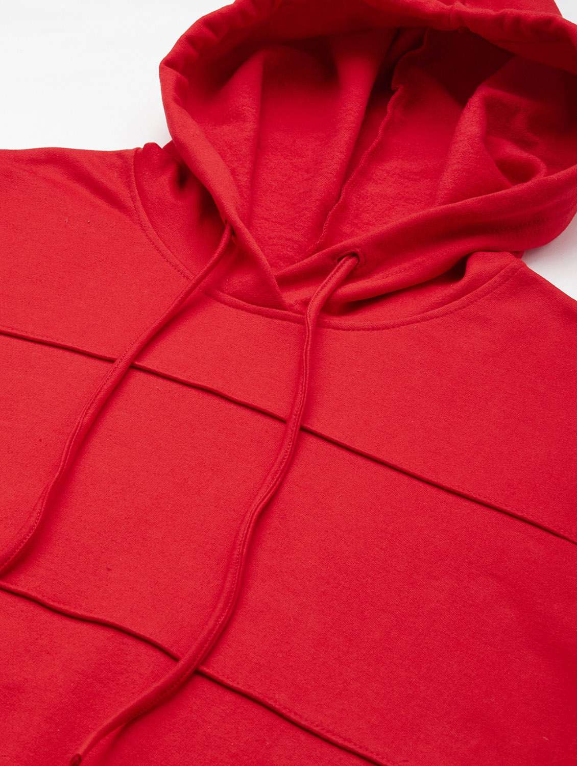 red solid hooded dress - 19180703 -  Standard Image - 5