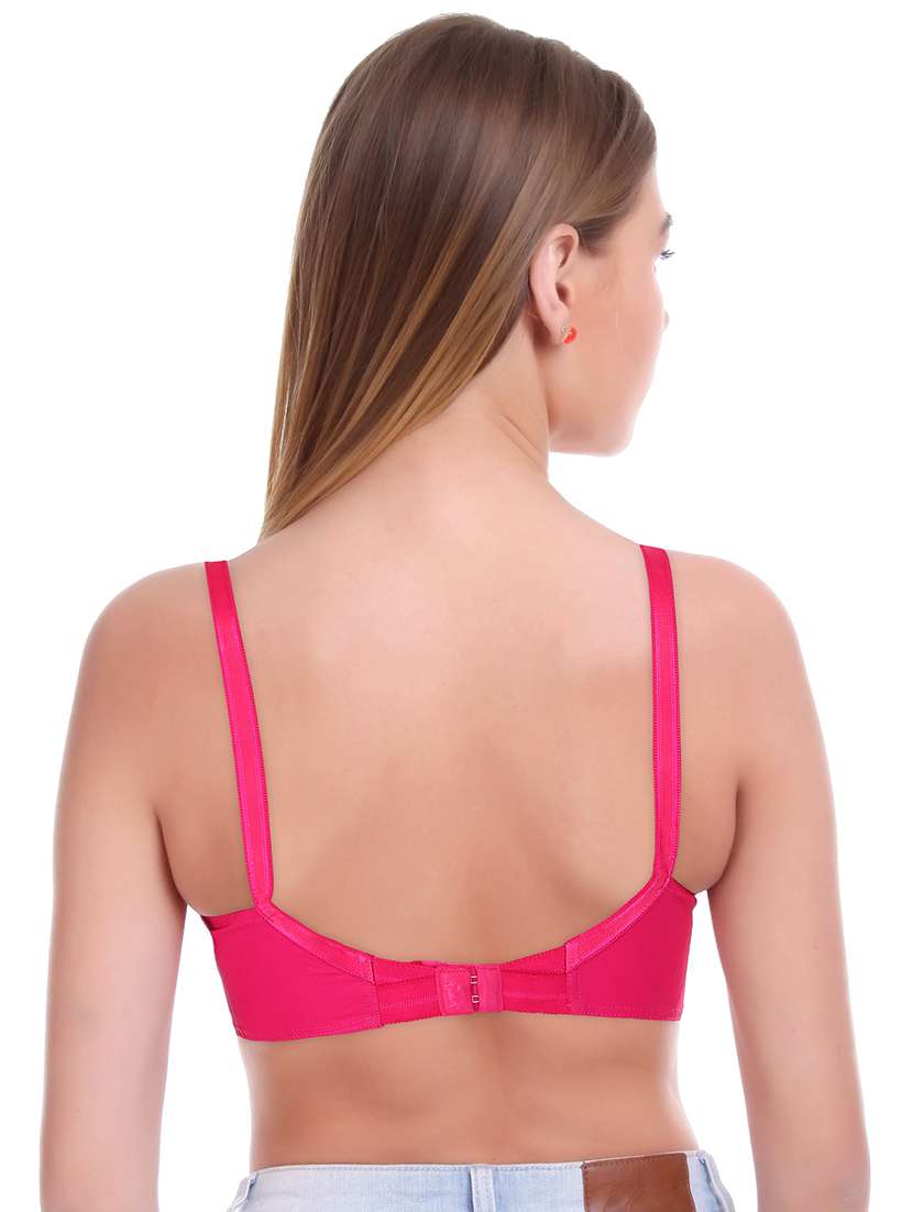 multi coloured solid bra - 19180759 -  Standard Image - 3