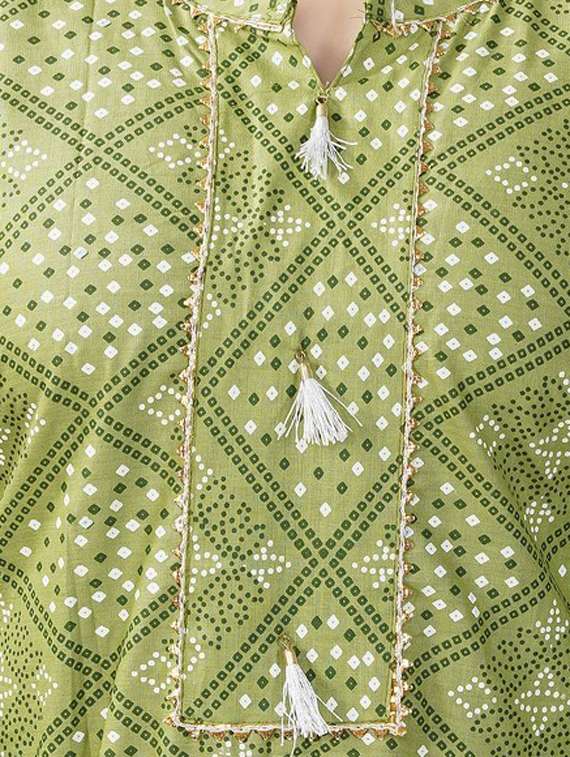 multi colored printed straight kurta - 19180798 -  Standard Image - 3