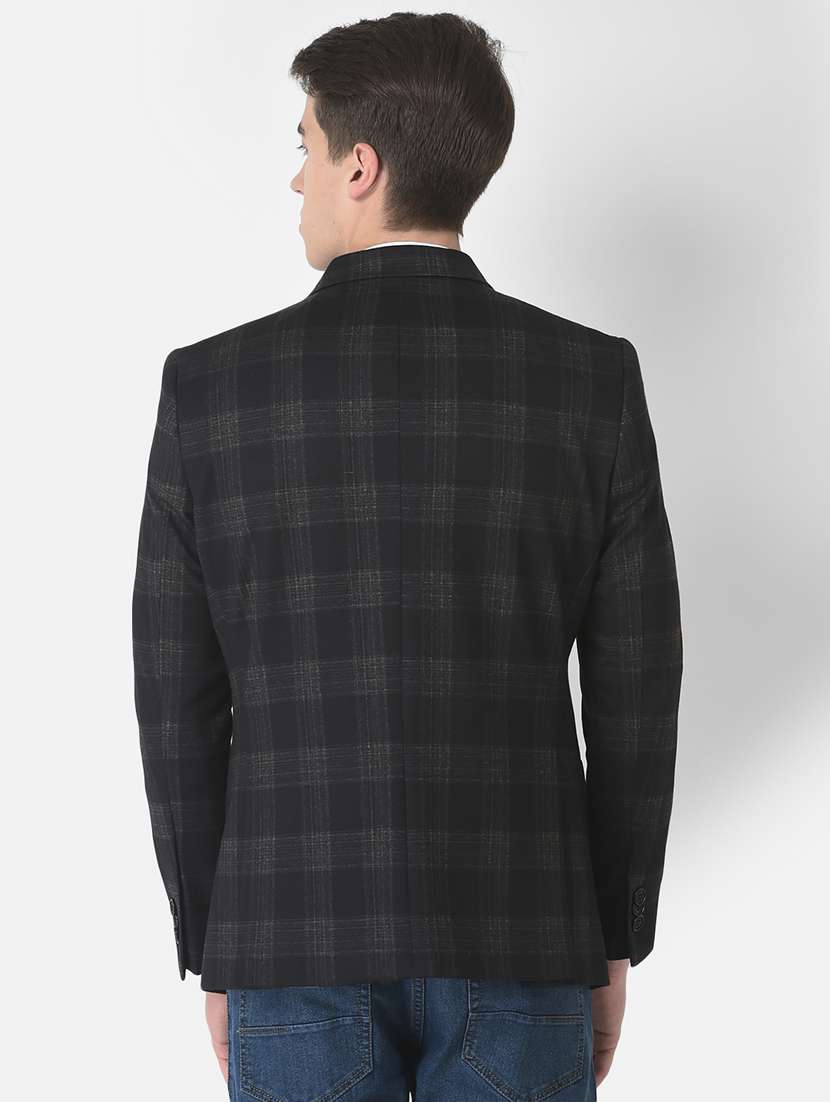 solid single breasted casual blazer - 19180846 -  Standard Image - 3