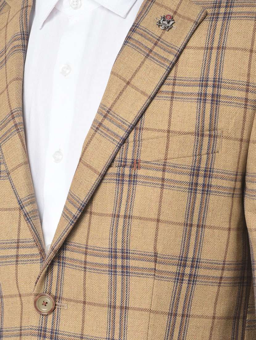 solid single breasted casual blazer - 19180852 -  Standard Image - 5