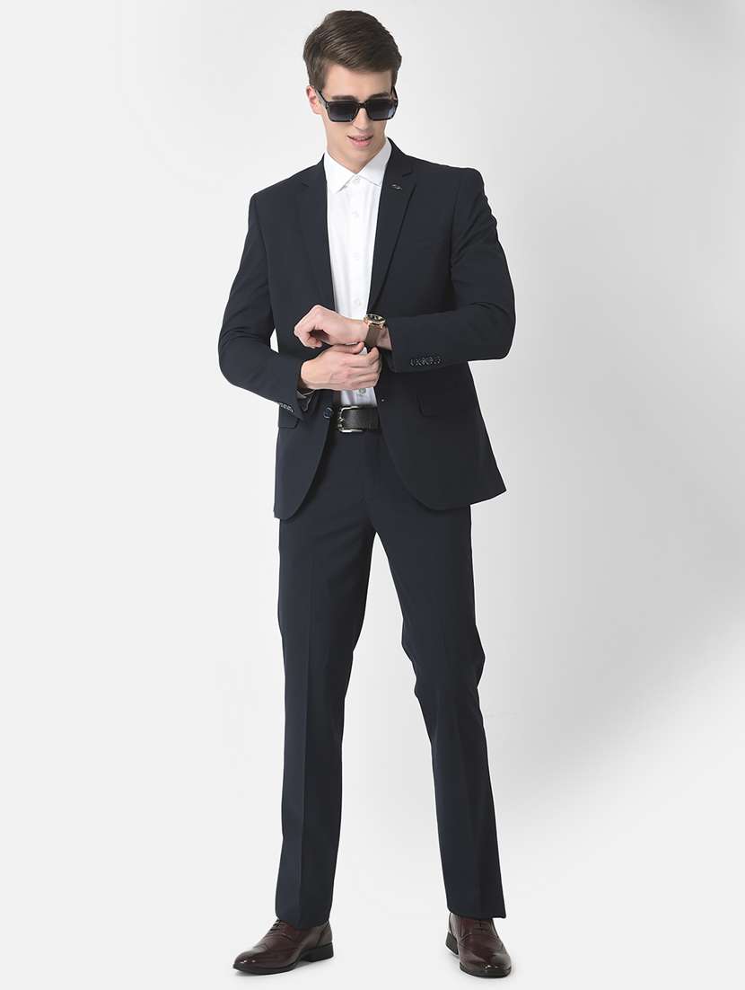 Men Notched Collar Single Breasted Suit - 19180964 -  Standard Image - 5