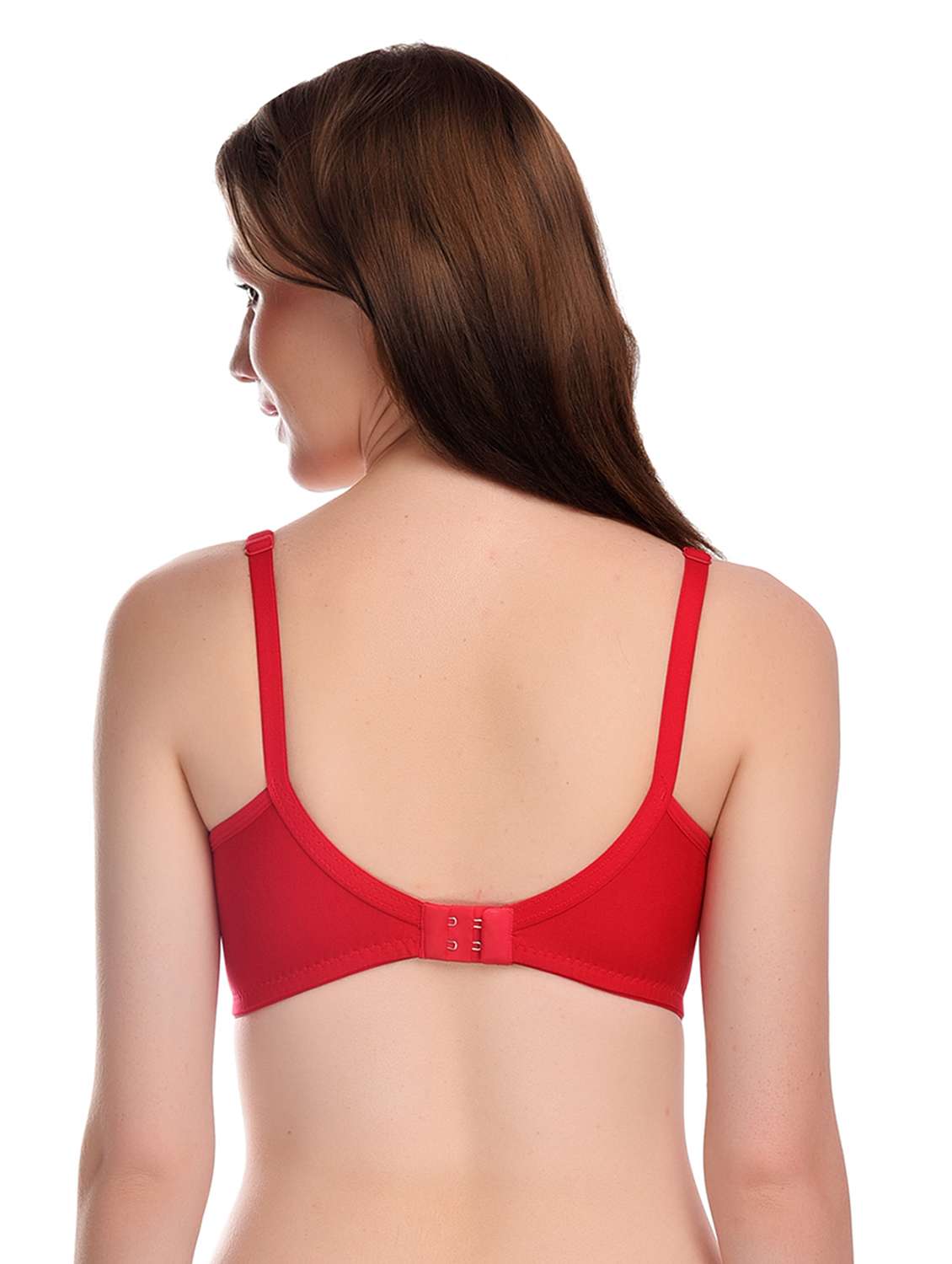 pack of 3 non padded regular bra  - 19181686 -  Standard Image - 8