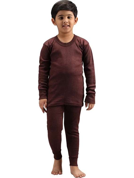 boys blend fleece thermal set - 19181952 - Standard Image - 3