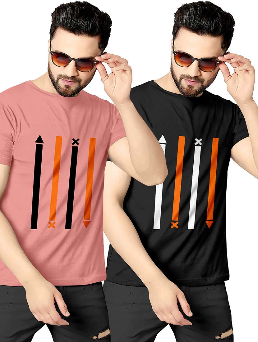 pack of 2 graphic combos t-shirt