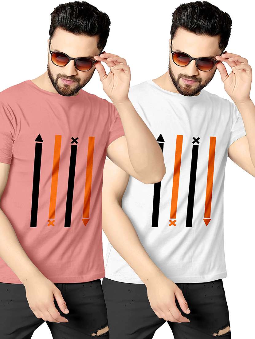pack of 2 graphic combos t-shirt