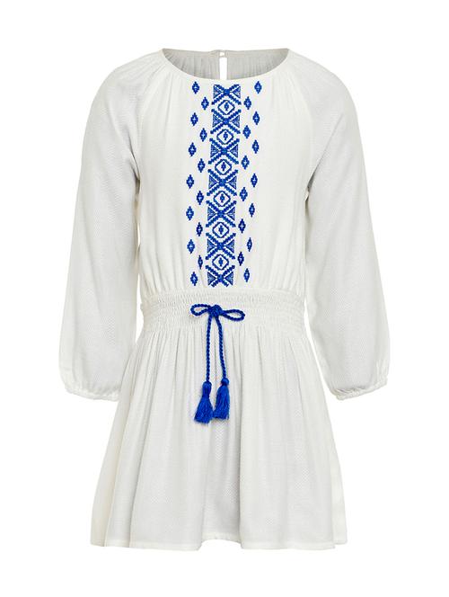 girls round neck sleeveless frock - 19185745 - Standard Image - 0