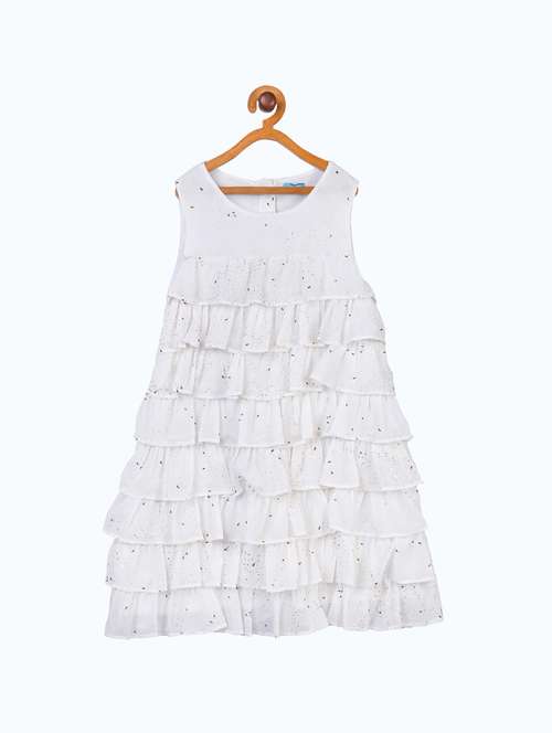 girls round neck sleeveless frock - 19185752 -  Standard Image - 0