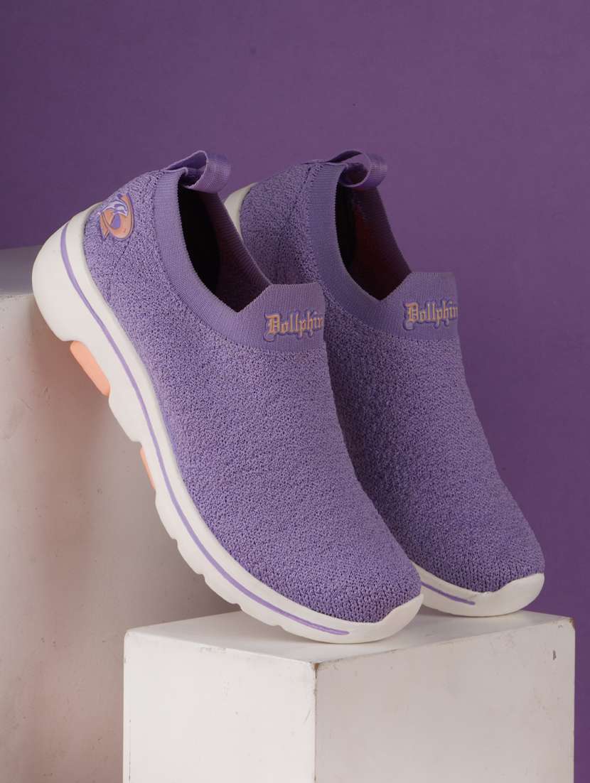 purple slip on sneaker - 19185979 -  Standard Image - 5