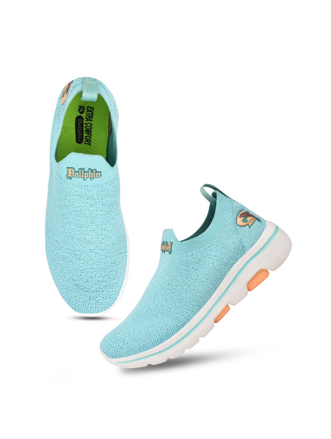 light blue slip on shoes - 19185980 - Standard Image - 3