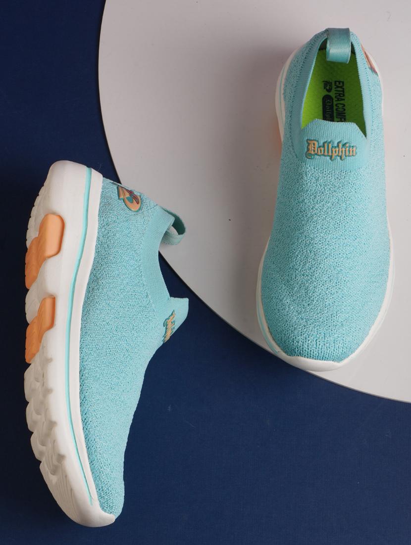 light blue slip on shoes - 19185980 - Standard Image - 5