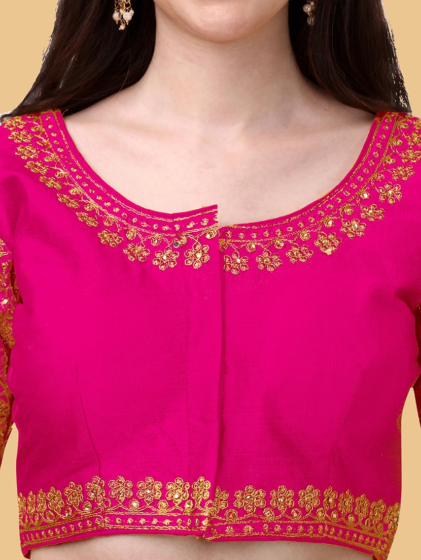 pink silk regular blouse - 19186337 - Standard Image - 3