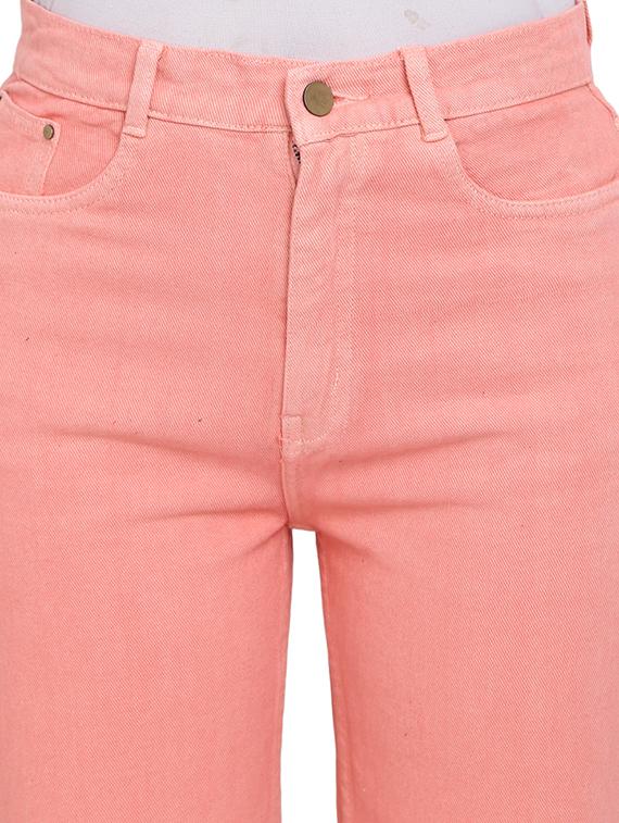women's plain wide leg jeans - 19187041 - Standard Image - 5