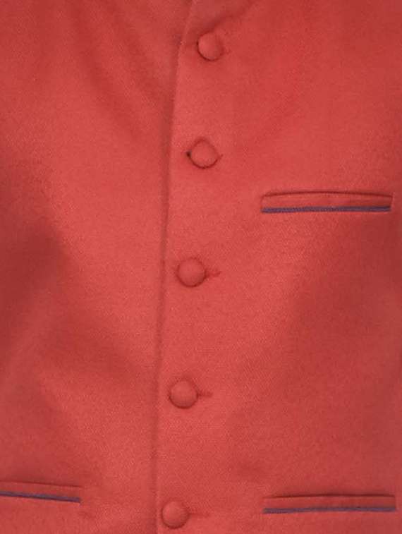 white silk blend kurta pyjama with jacket ethnic wear set - 19187948 -  Standard Image - 3