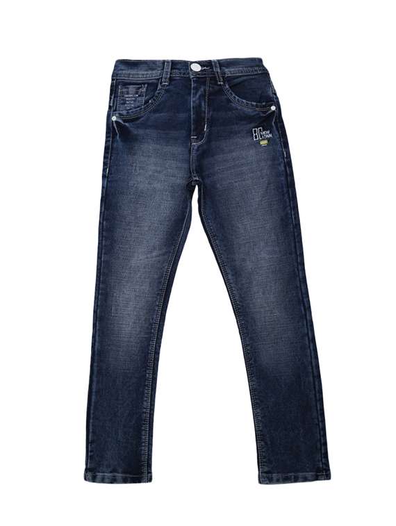 boy's plain skinny fit jeans