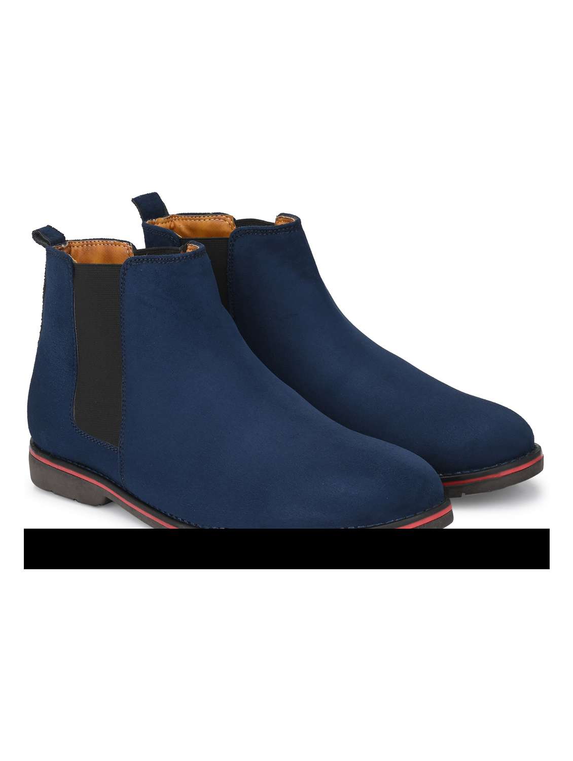 men blue slip on sneakers - 19188666 - Standard Image - 3