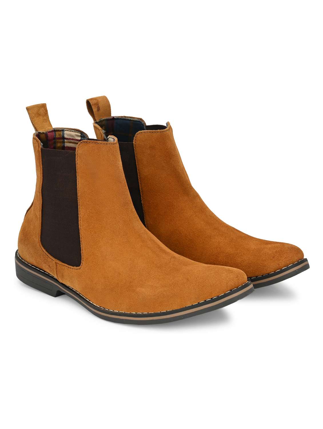 men tan lace up boots - 19188680 -  Standard Image - 3