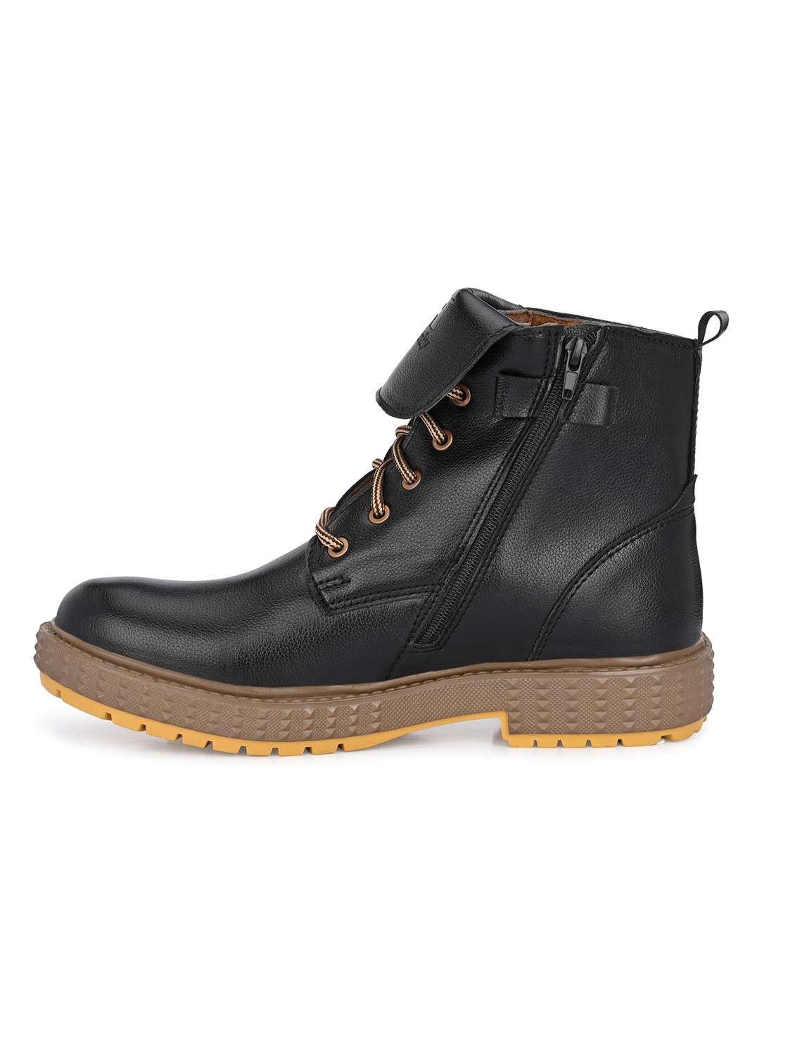 men black lace up boots - 19188728 - Standard Image - 3