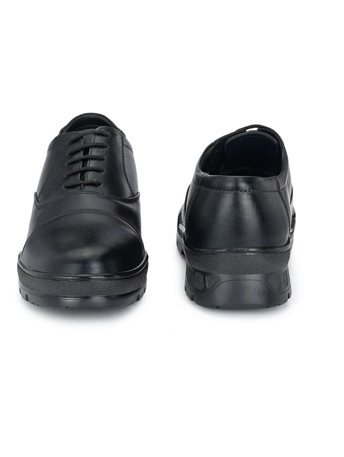 black lace up oxfords shoes - 19190055 -  Standard Image - 5