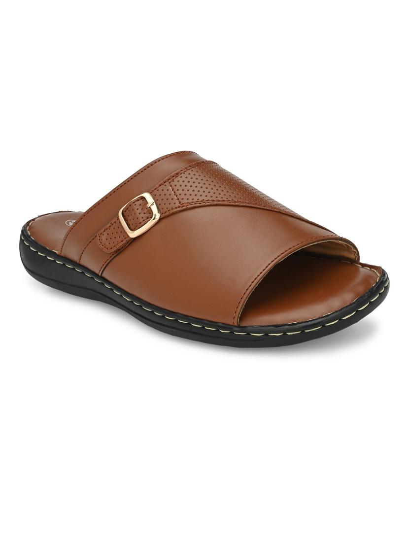 tan slip on sandal - 19190274 - Zoom Image - 0