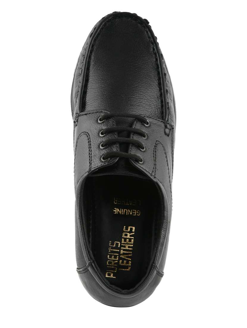 black solid formal shoes - 19190988 -  Standard Image - 8