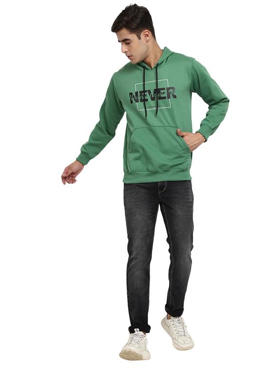 mens chest print sweatshirt - 19196531 - Standard Image - 3