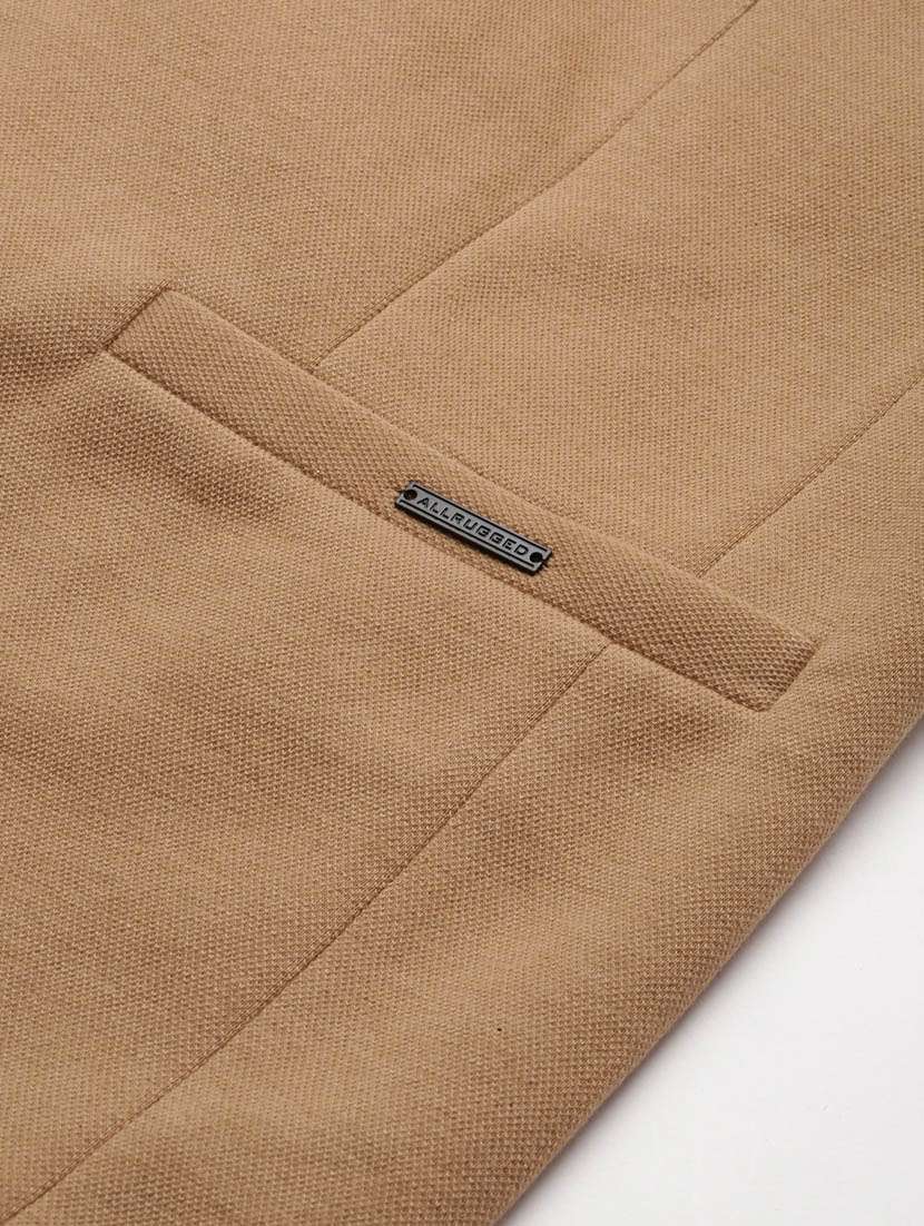 solid single breasted casual blazer - 19197364 -  Standard Image - 5