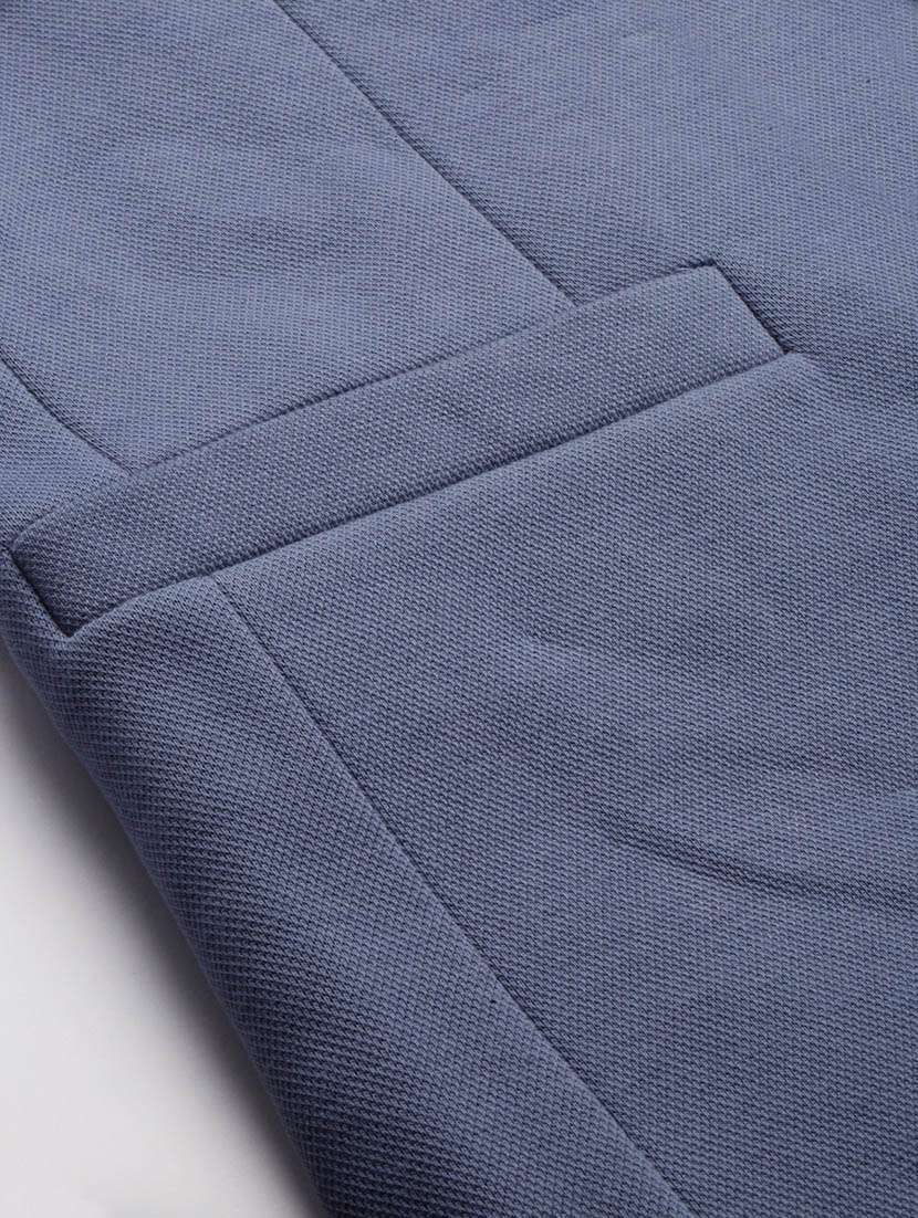 solid single breasted casual blazer - 19197372 -  Standard Image - 5