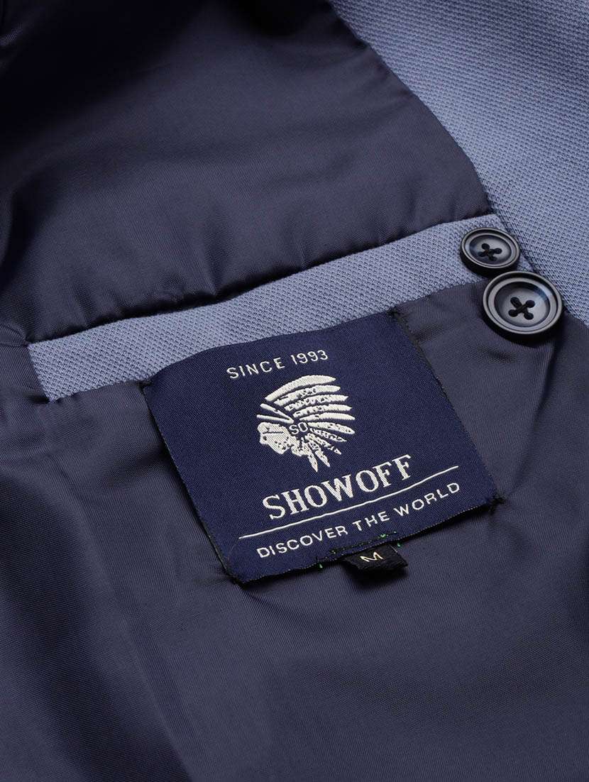 solid single breasted casual blazer - 19197372 -  Standard Image - 8