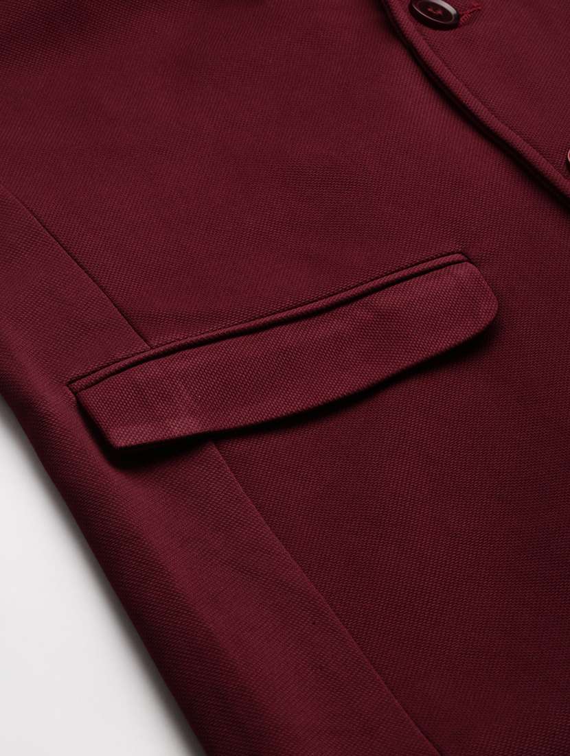 solid single breasted casual blazer - 19197379 -  Standard Image - 5