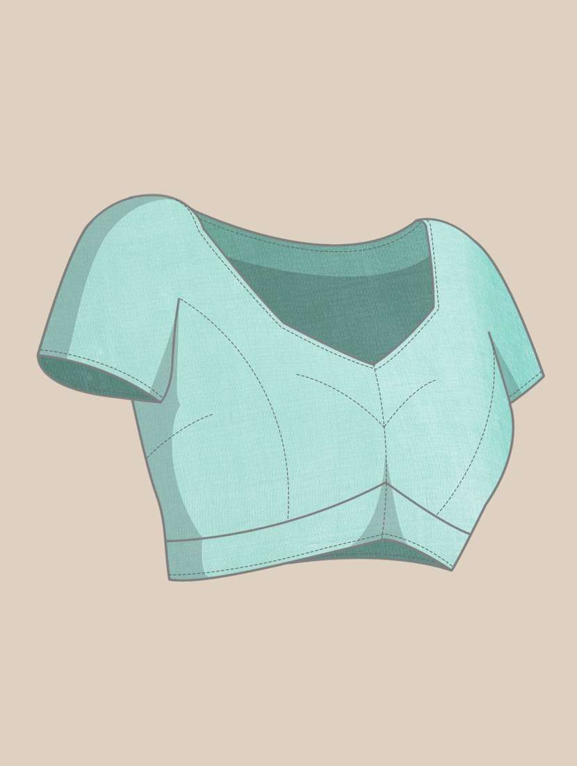 printed saree with blouse - 19199269 -  Standard Image - 3