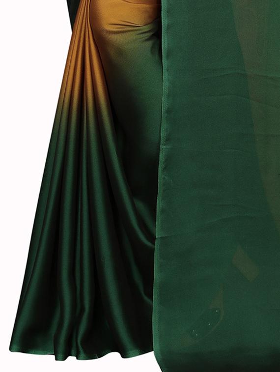 shaded plain saree - 19199795 - Standard Image - 3