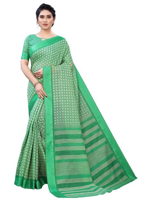self design woven saree with blouse - 19200317 - Standard Image - 0