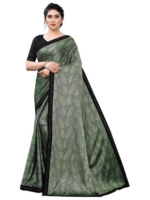 floral printed saree with blouse - 19200408 - Standard Image - 0