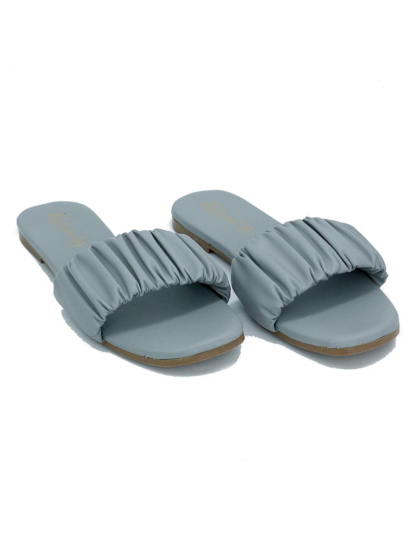 grey slip on sandal - 19201086 -  Zoom Image - 0