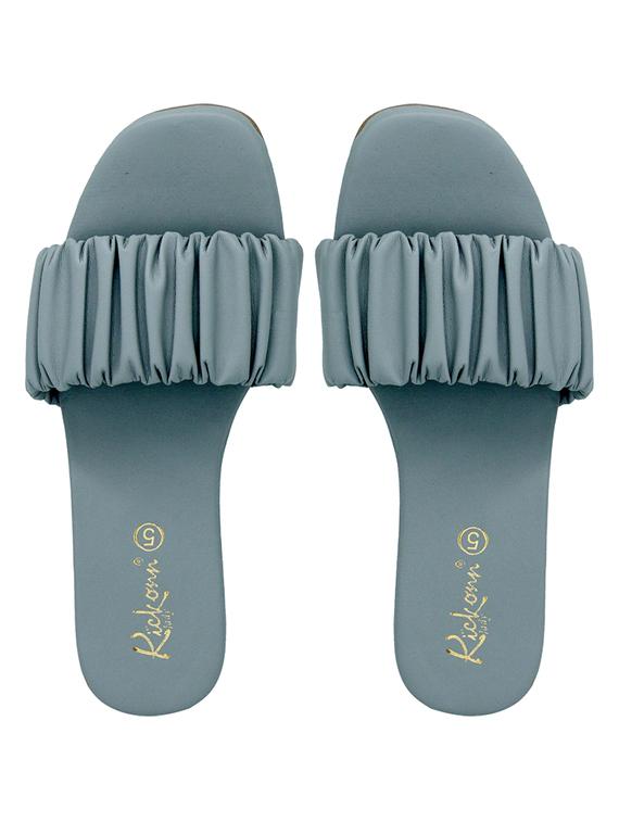 grey slip on sandal - 19201086 - Standard Image - 3