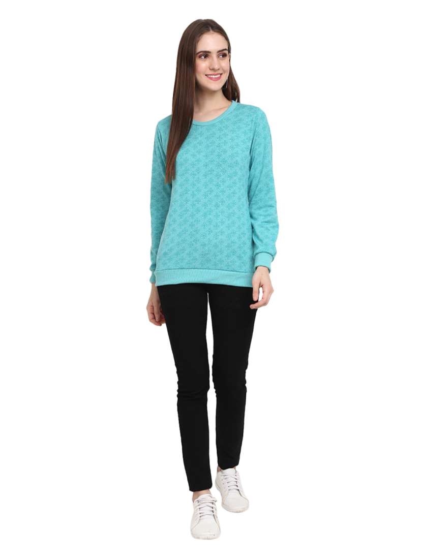 turquoise wool pillovers - 19204921 -  Standard Image - 3