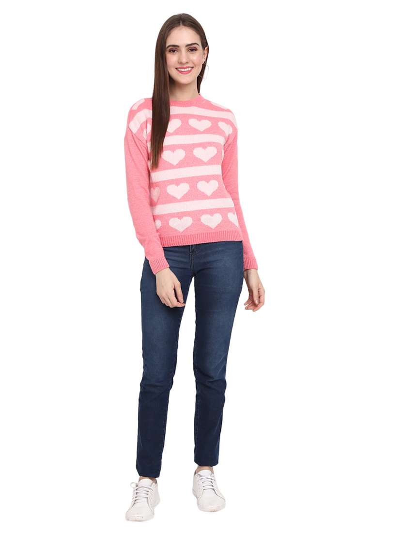 self design acrylic wool pillovers - 19204930 -  Standard Image - 3