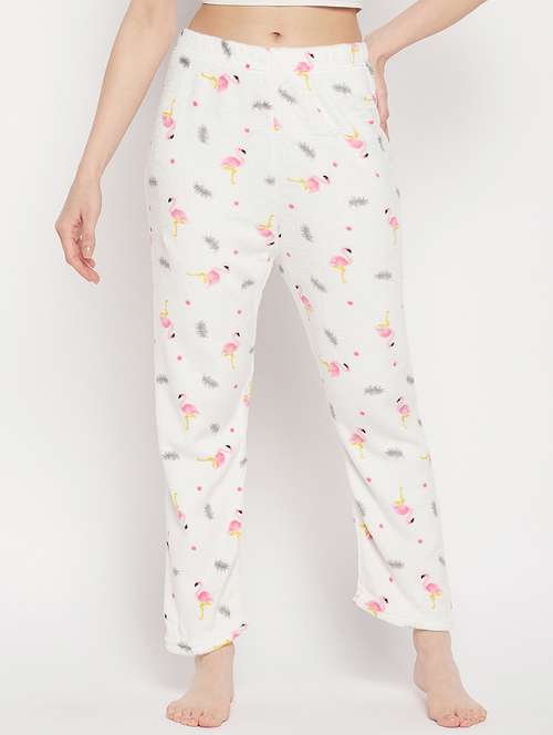 white wool bottom wear - 19205853 - Standard Image - 0