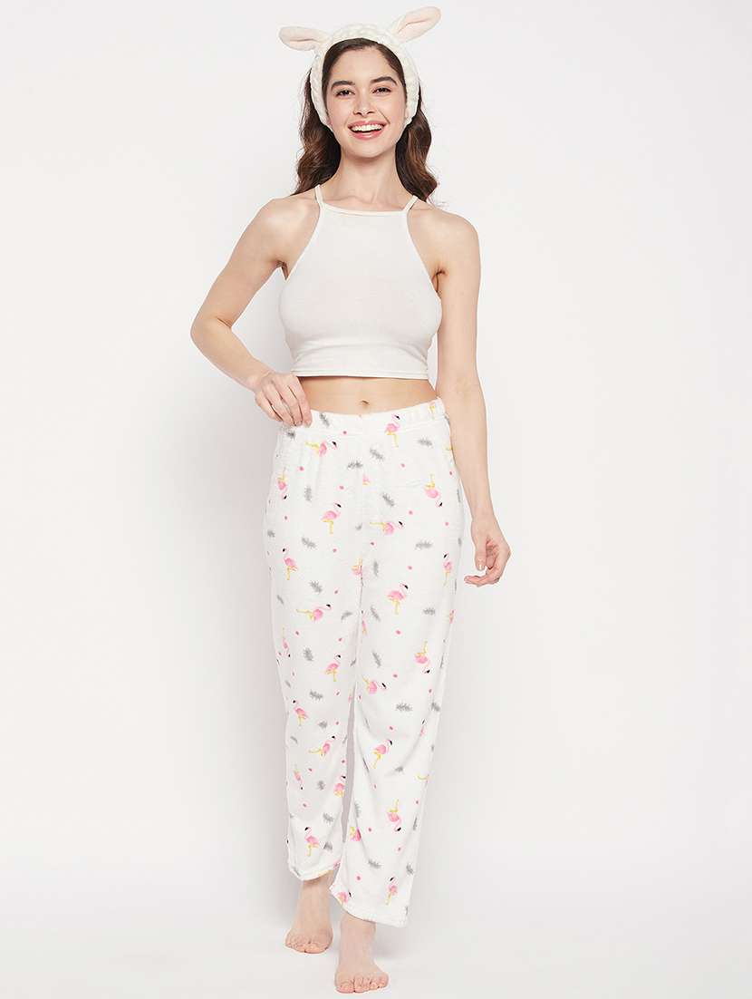 white wool bottom wear - 19205853 - Standard Image - 3