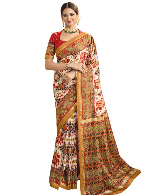 self design woven saree - 19205980 -  Standard Image - 0