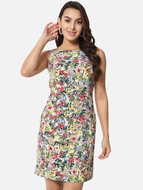 Women's Shift Floral Dress